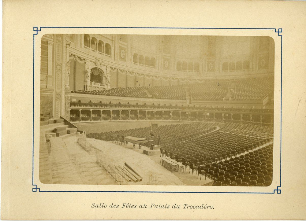 1878 : construction de l’orgue du Trocadéro