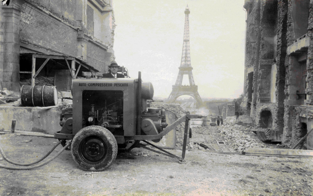 1935-1936 - Démolition du palais du Trocadéro