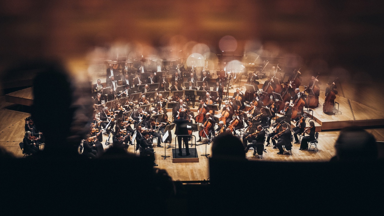 Orchestre national de Lyon sur la scène de l'Auditorium