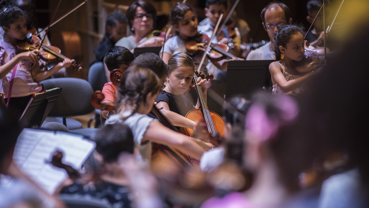 Enfants des orchestres Démos Lyon Métropole