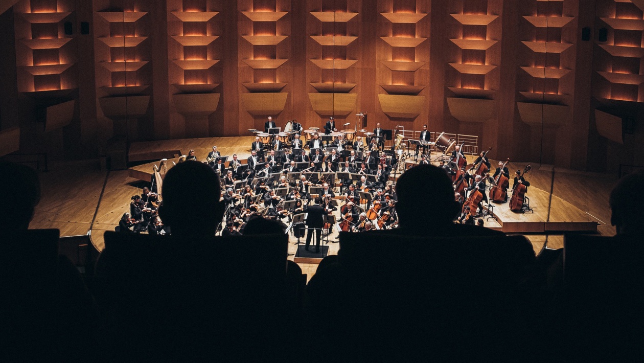 Orchestre national de Lyon sur la scène de l'Auditorium