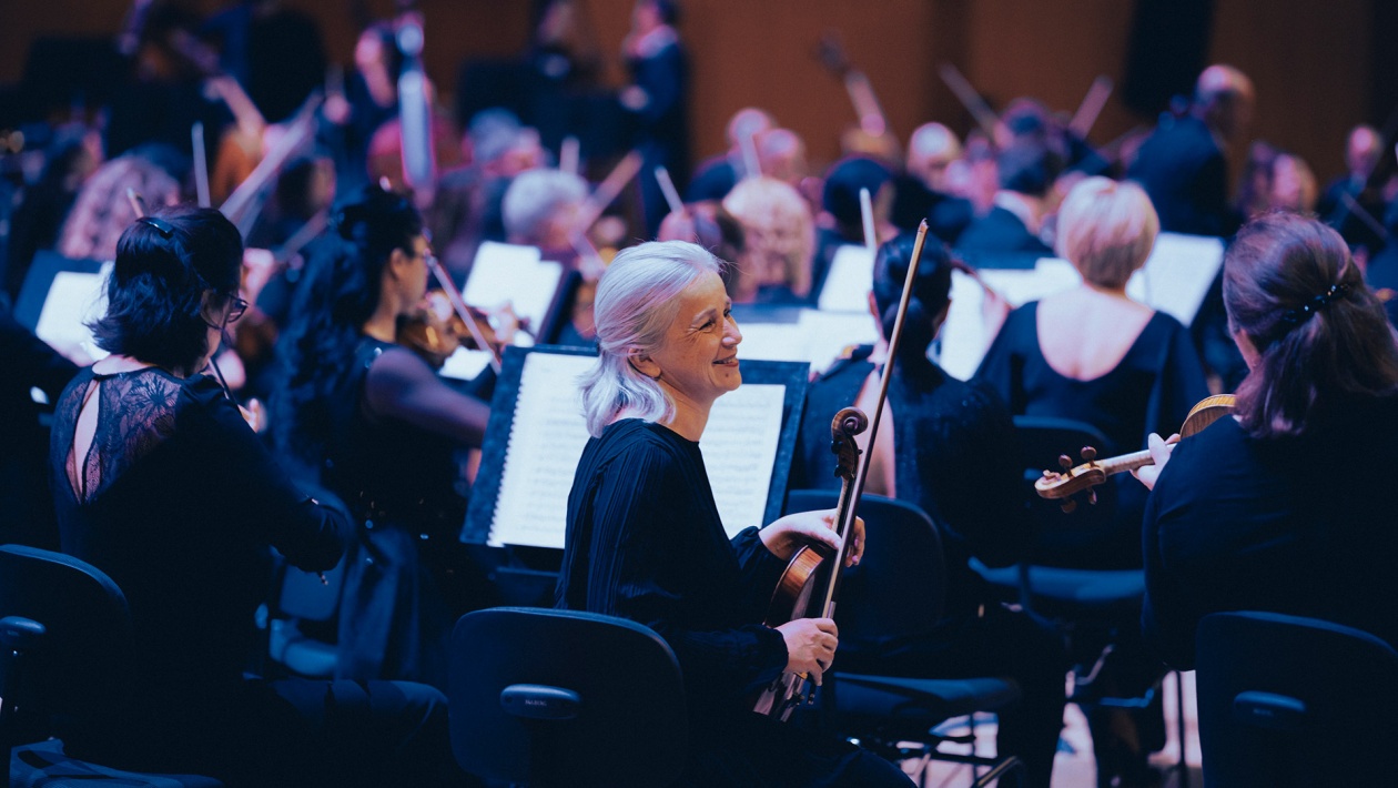 Orchestre national de Lyon sur la scène de l'Auditorium