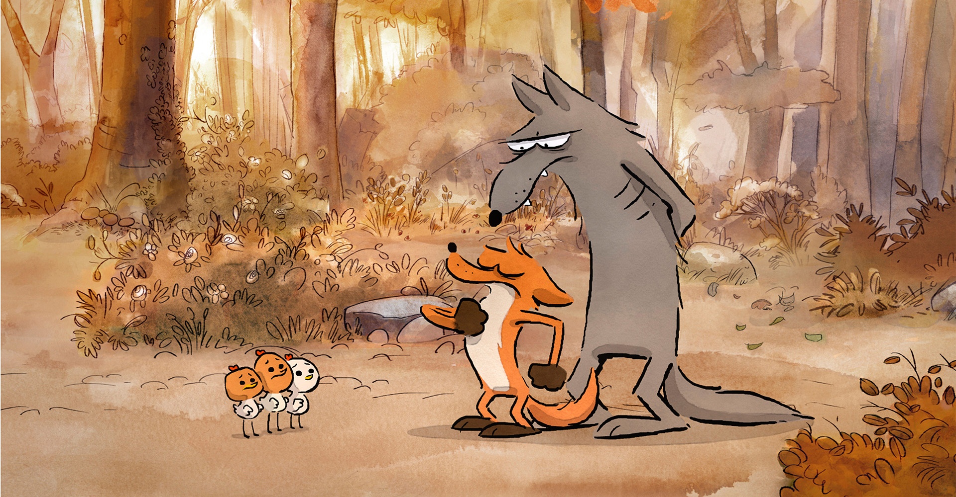 Dessin animé Le Grand Méchant Renard