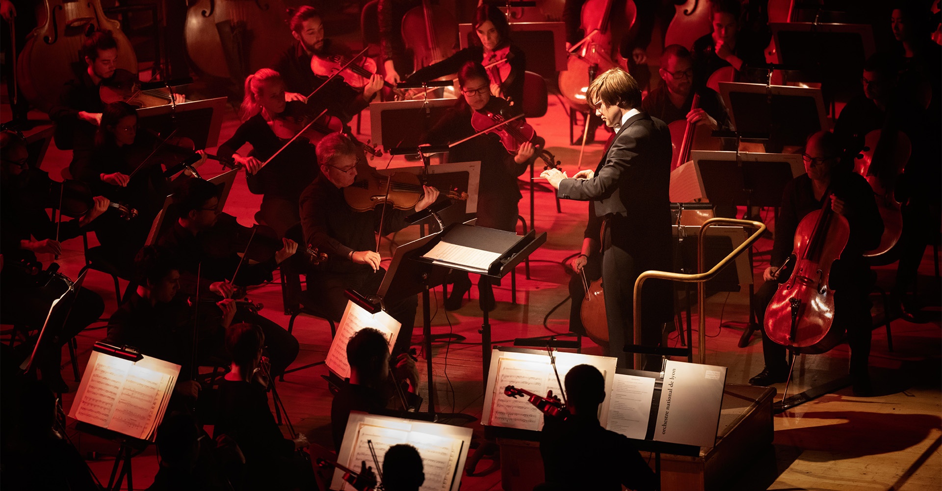 Orchestre national de Lyon sur la scène de l'Auditorium