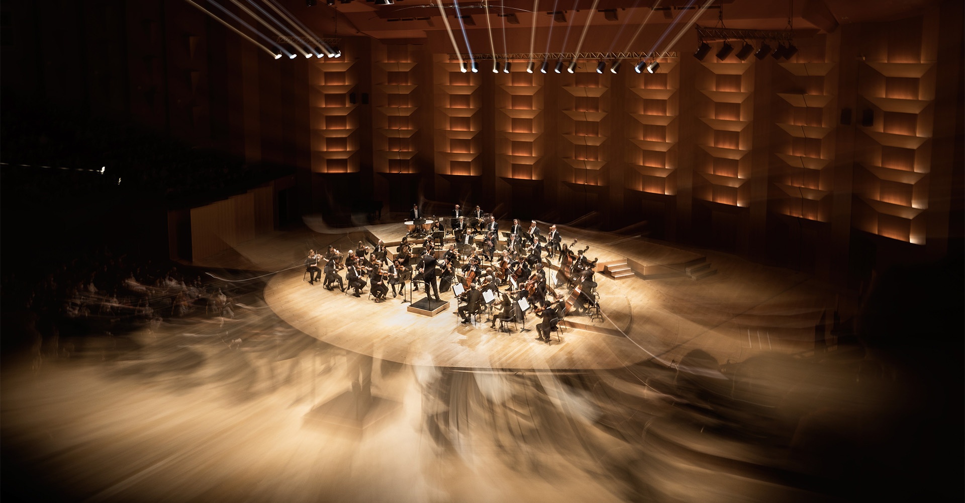Orchestre national de Lyon en concert sur la scène de l'Auditorium