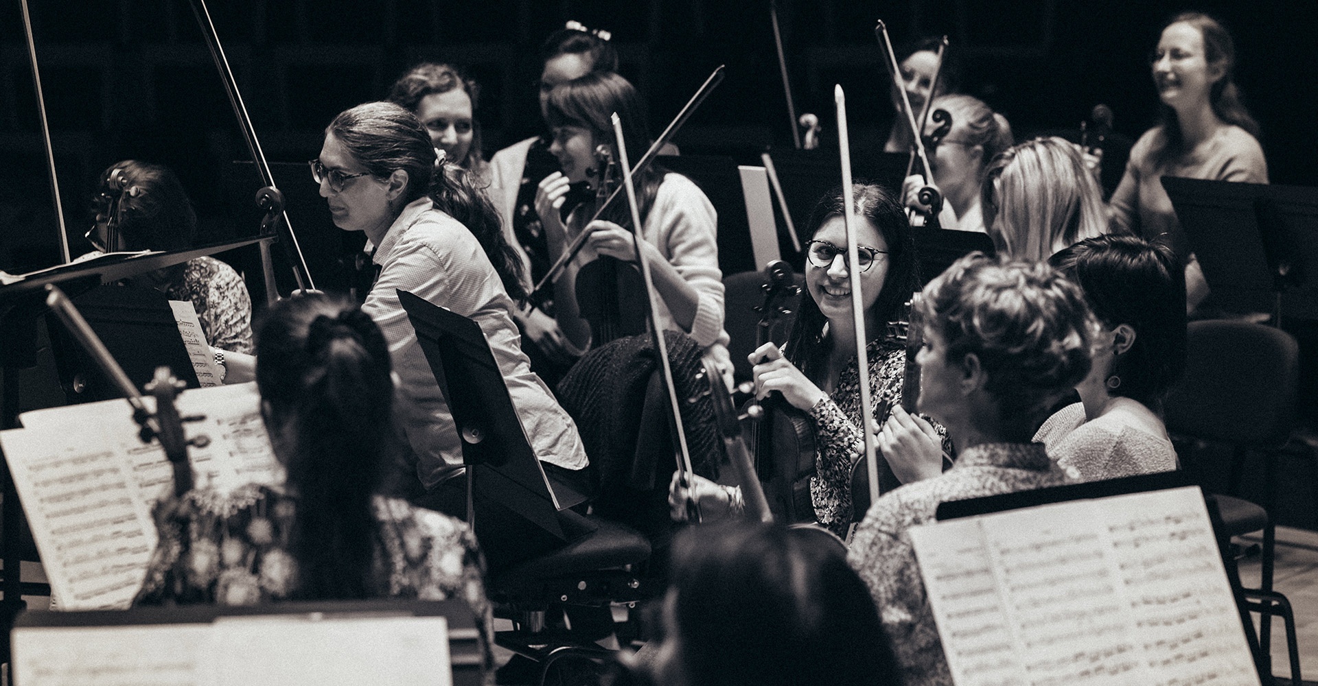 Orchestre amateur de la Part-Dieu en répétition