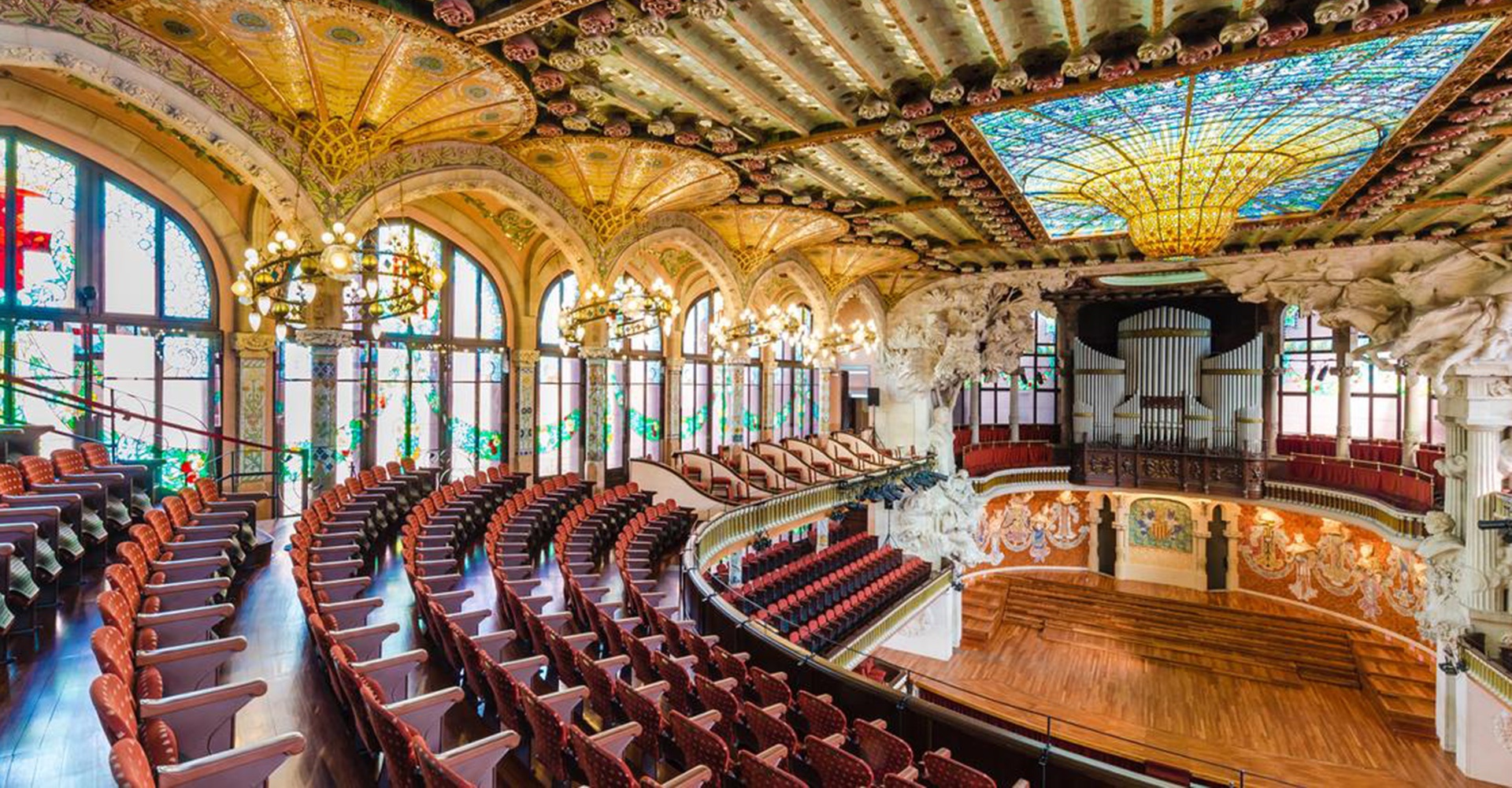 Le Palau de la Música Catalana de Barcelone