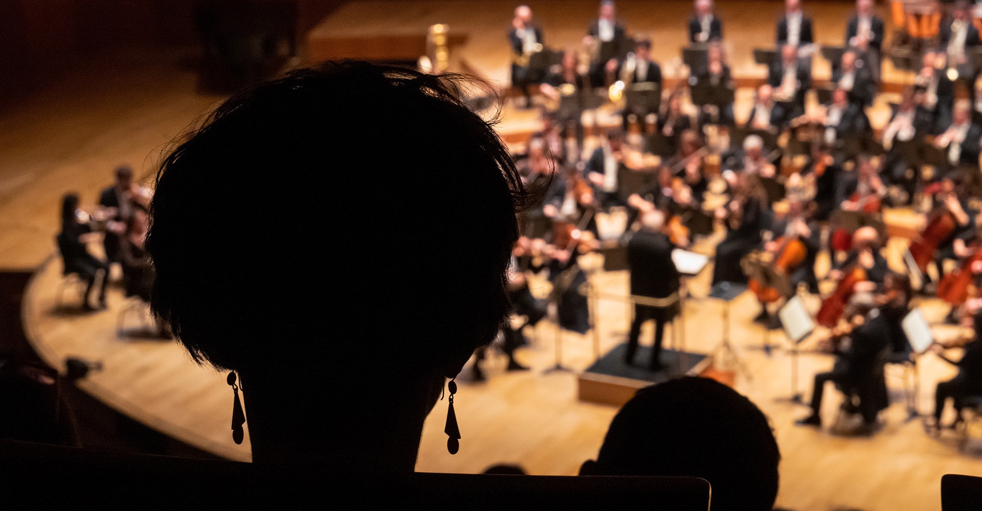 Orchestre national de Lyon sur la scène de l'Auditorium