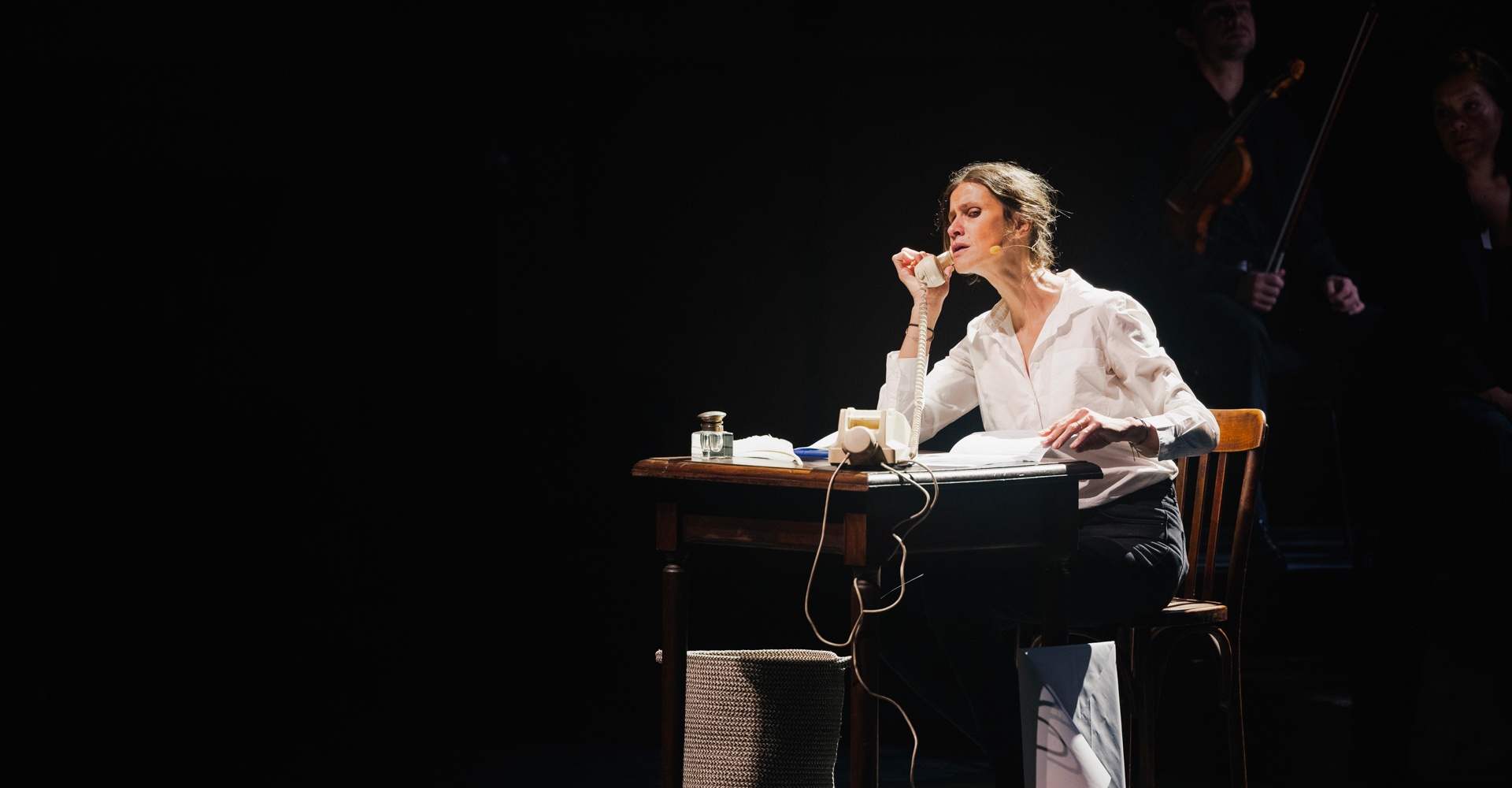 Elodie Fondacci sur scène