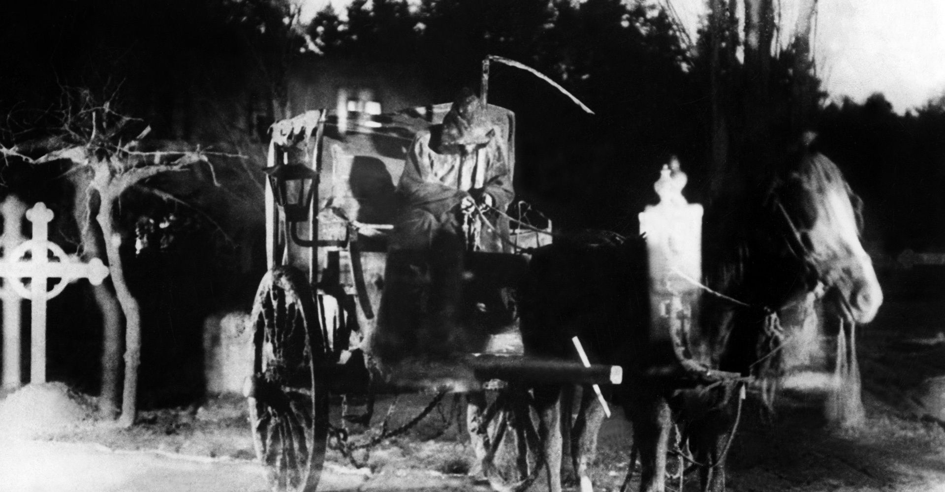 Image du film La Charette fantôme de Victor Sjöström 