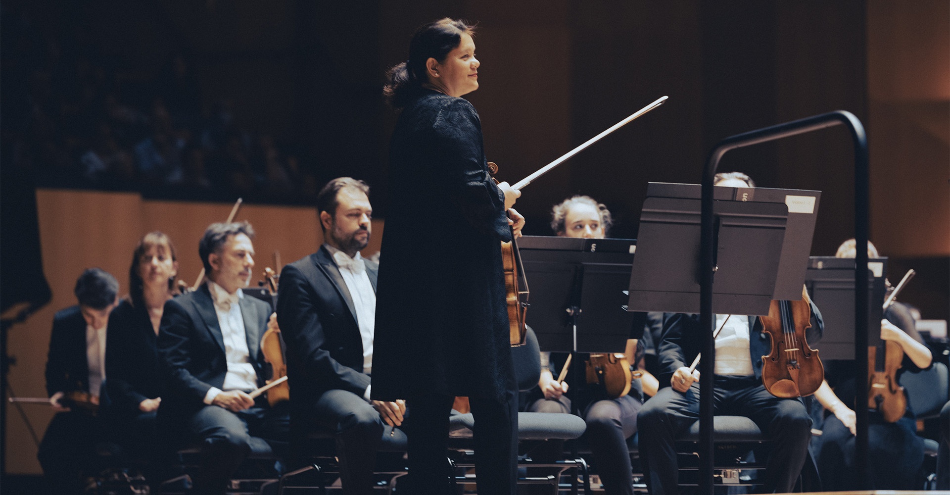 Orchestre national de Lyon sur la scène de l'Auditorium