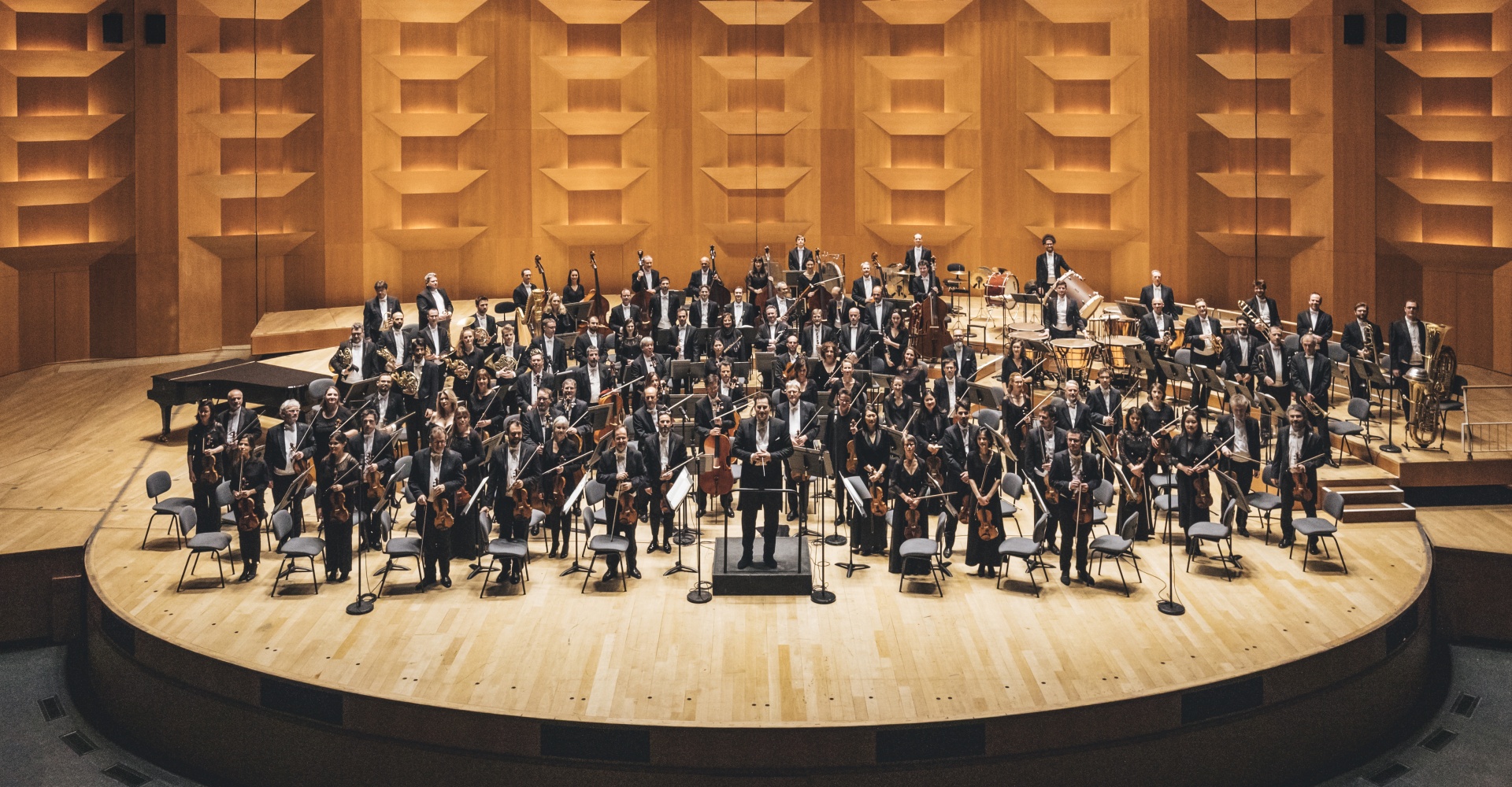 Orchestre national de Lyon sur scène 