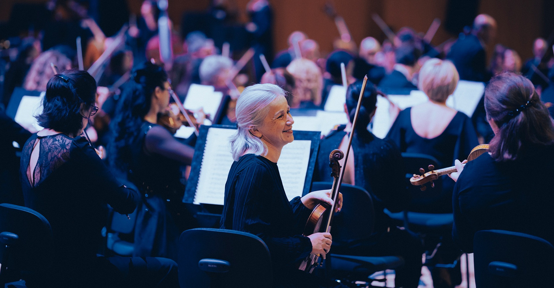 Orchestre national de Lyon sur la scène de l'Auditorium