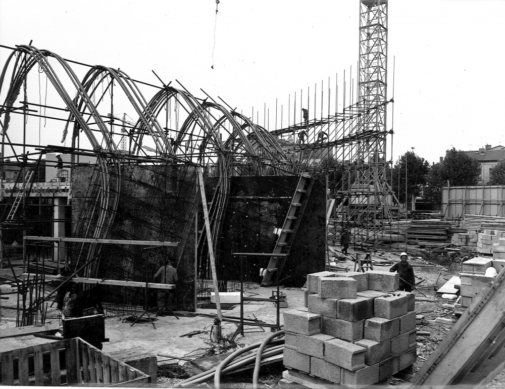 Construction de l’Auditorium de 1972 à 1975