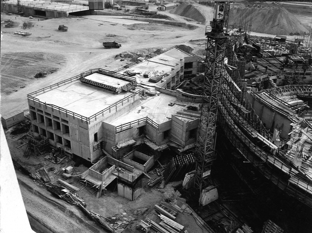 Construction de l’Auditorium de 1972 à 1975