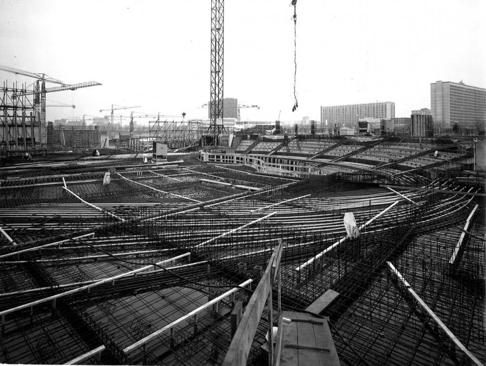 Construction de l’Auditorium de 1972 à 1975