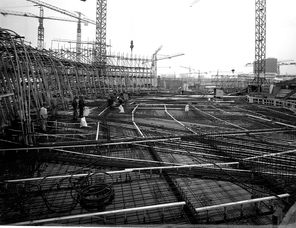 Construction de l’Auditorium de 1972 à 1975