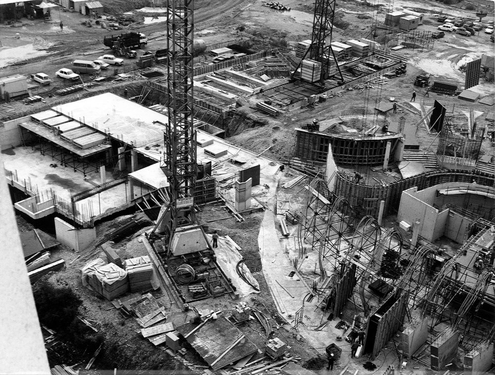 Construction de l’Auditorium de 1972 à 1975
