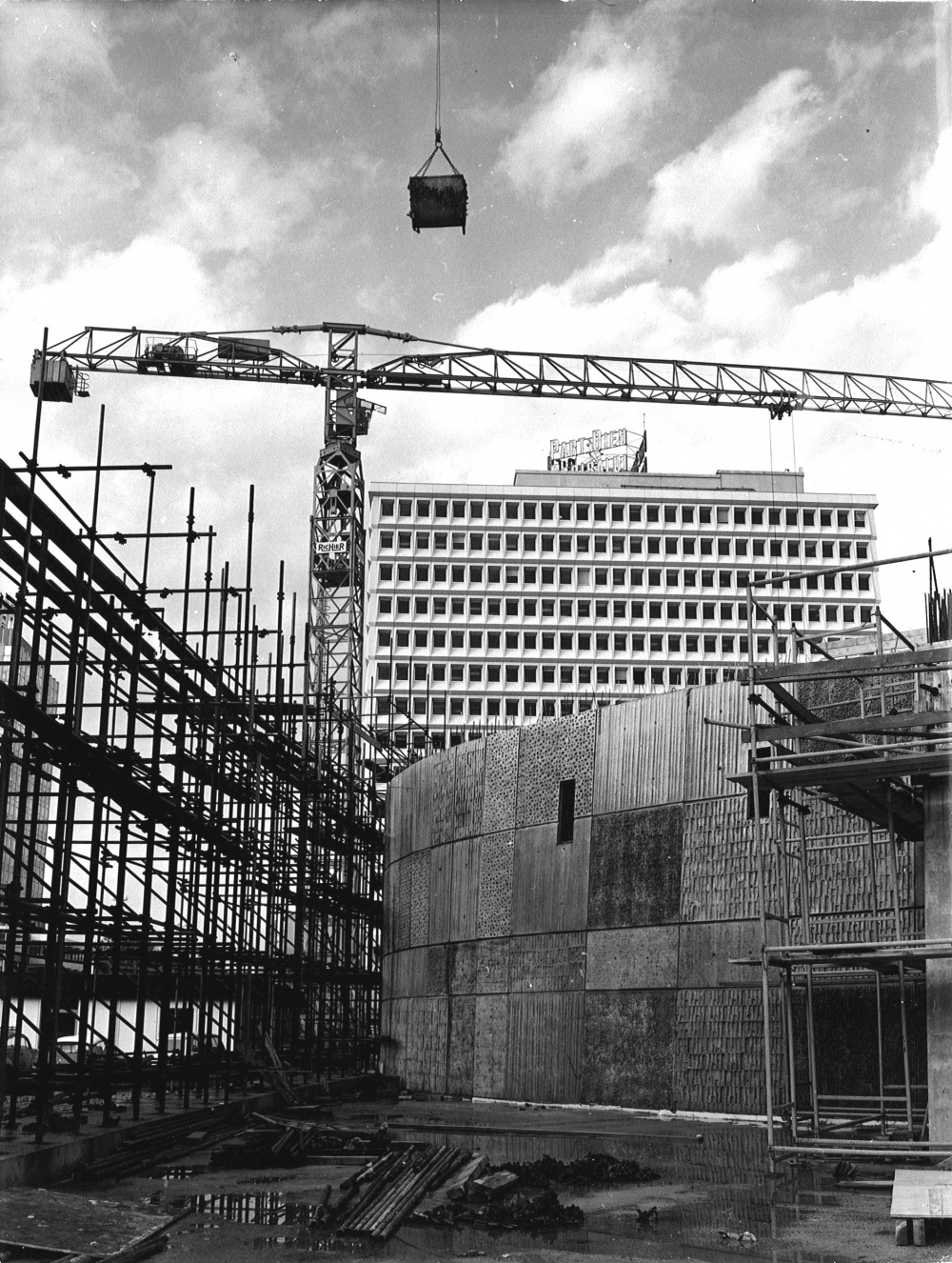 Construction de l’Auditorium de 1972 à 1975