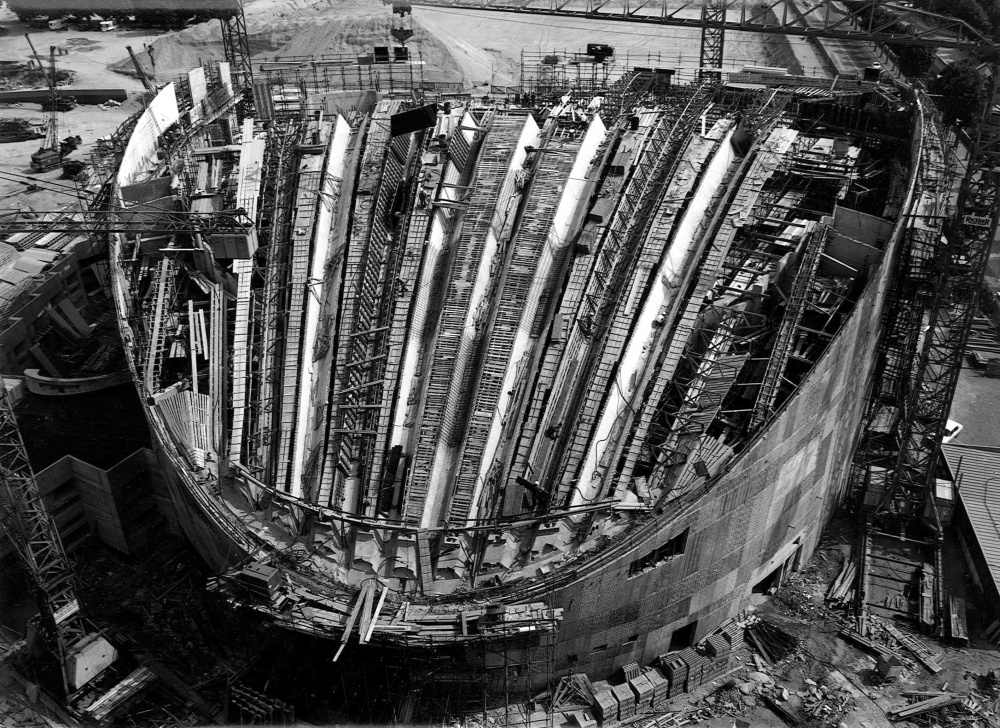 Construction de l’Auditorium de 1972 à 1975