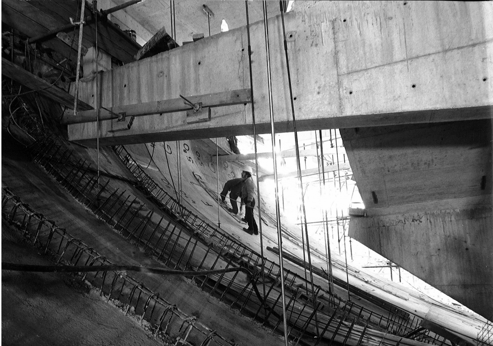 Construction de l’Auditorium de 1972 à 1975