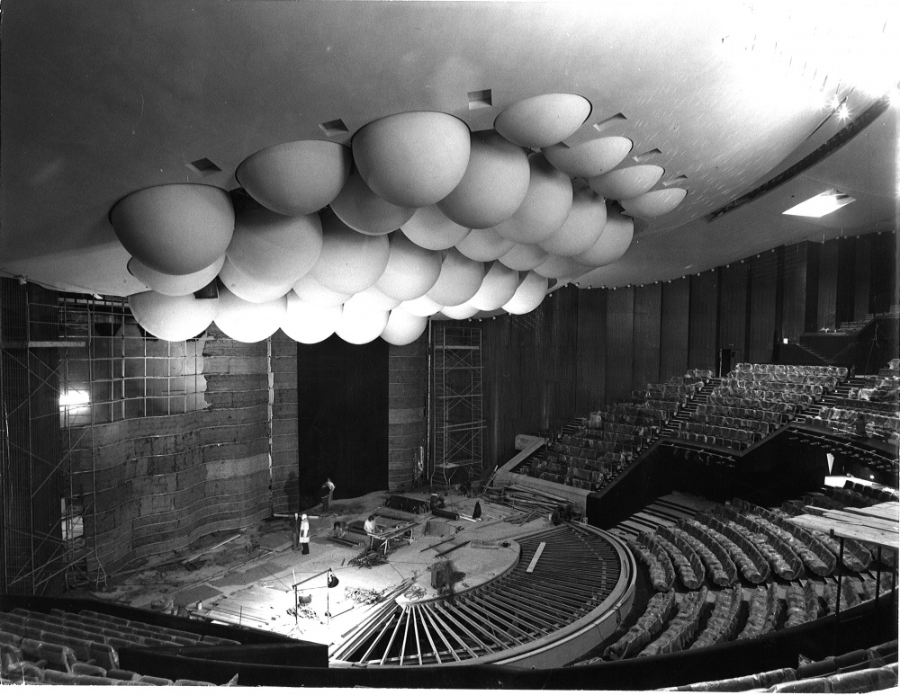 Construction de l’Auditorium de 1972 à 1975