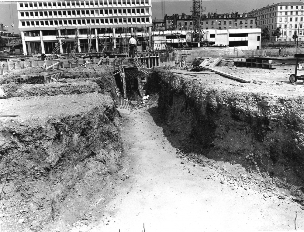 Construction de l’Auditorium de 1972 à 1975