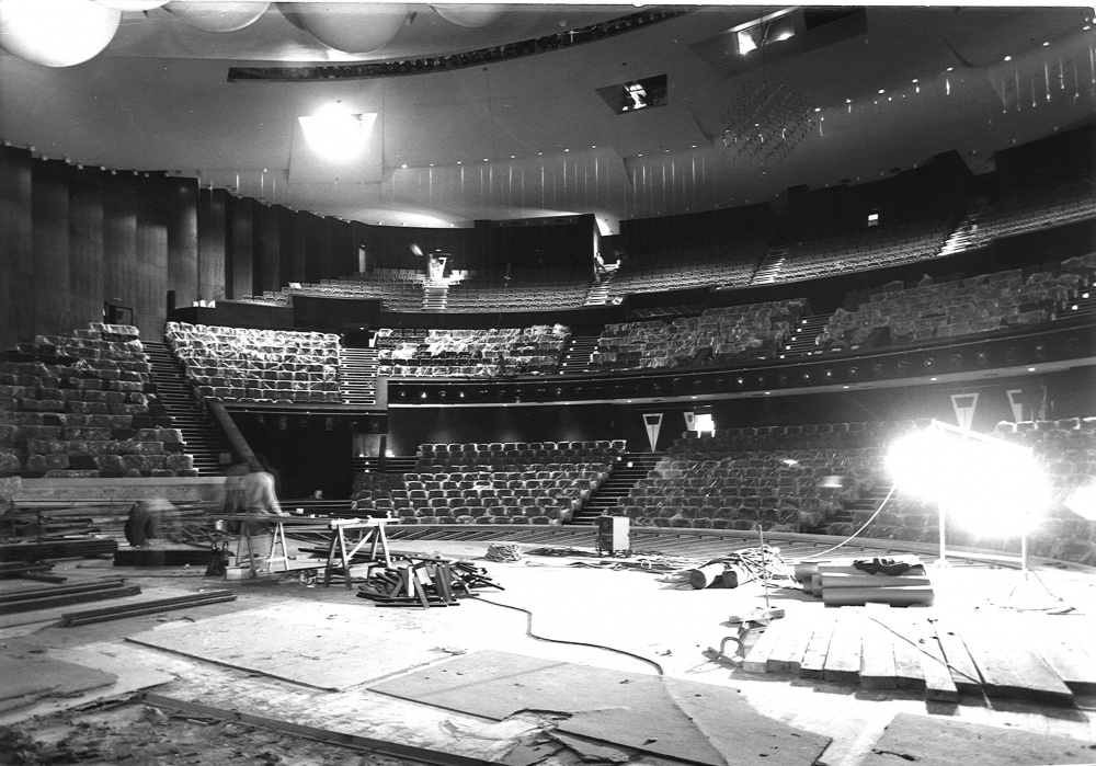 Construction de l’Auditorium de 1972 à 1975