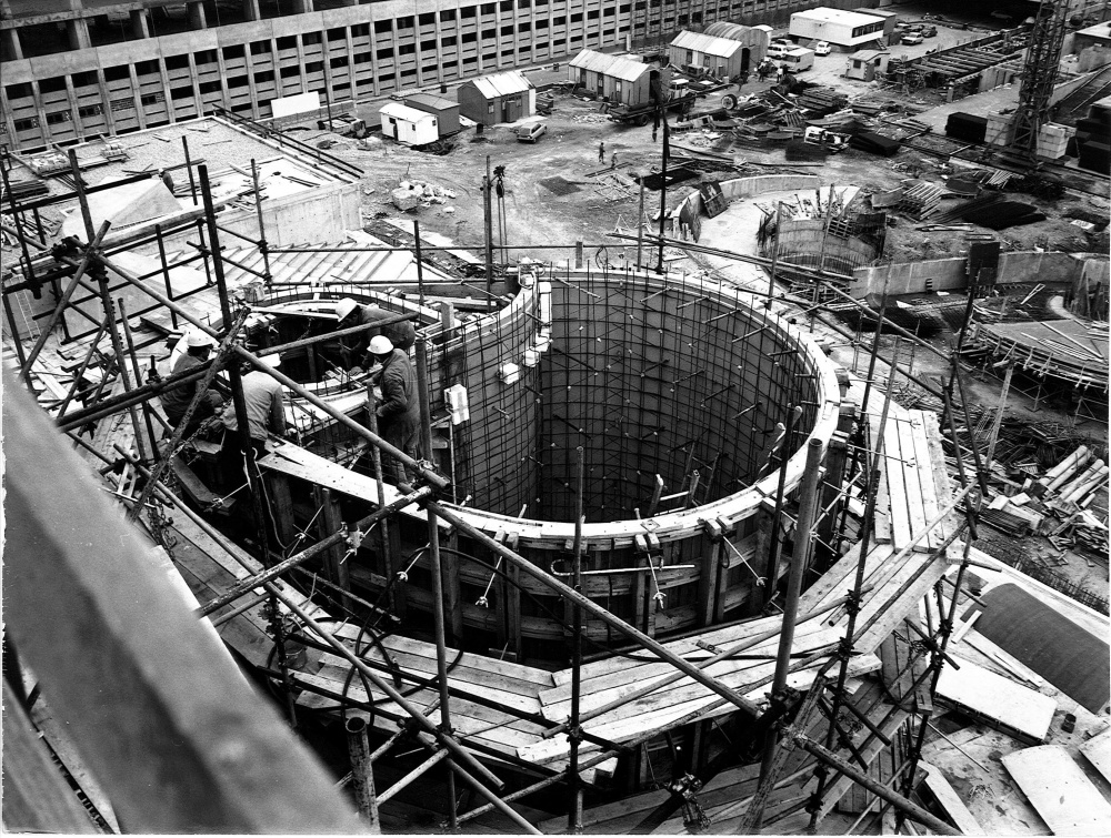 Construction de l’Auditorium de 1972 à 1975