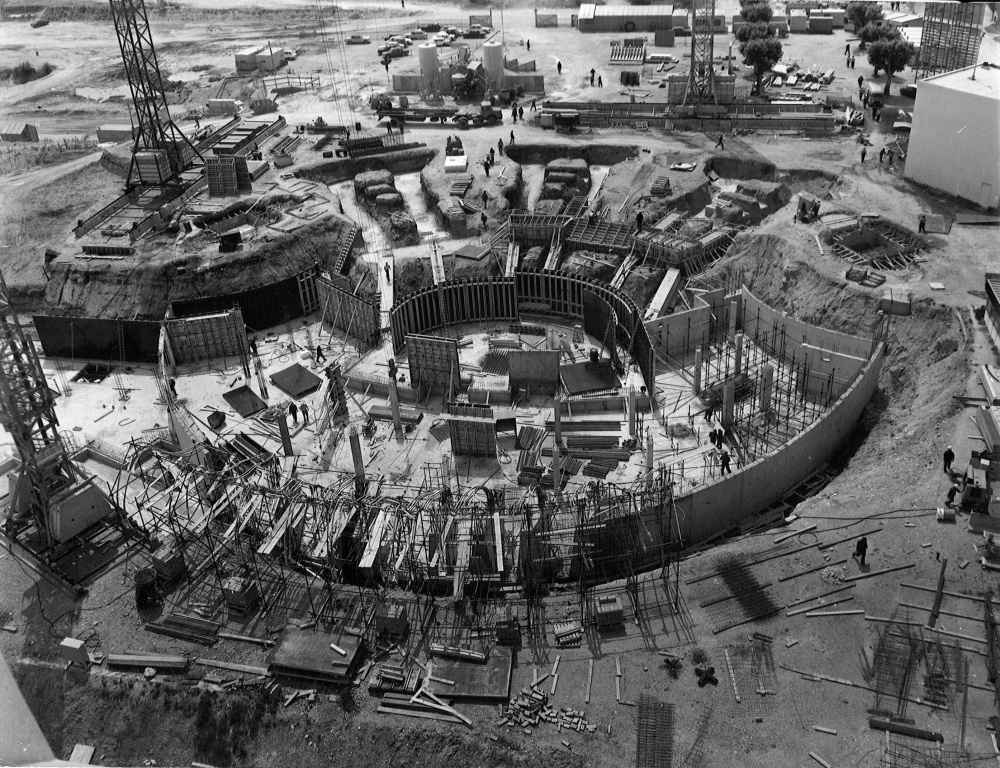 Construction de l’Auditorium de 1972 à 1975
