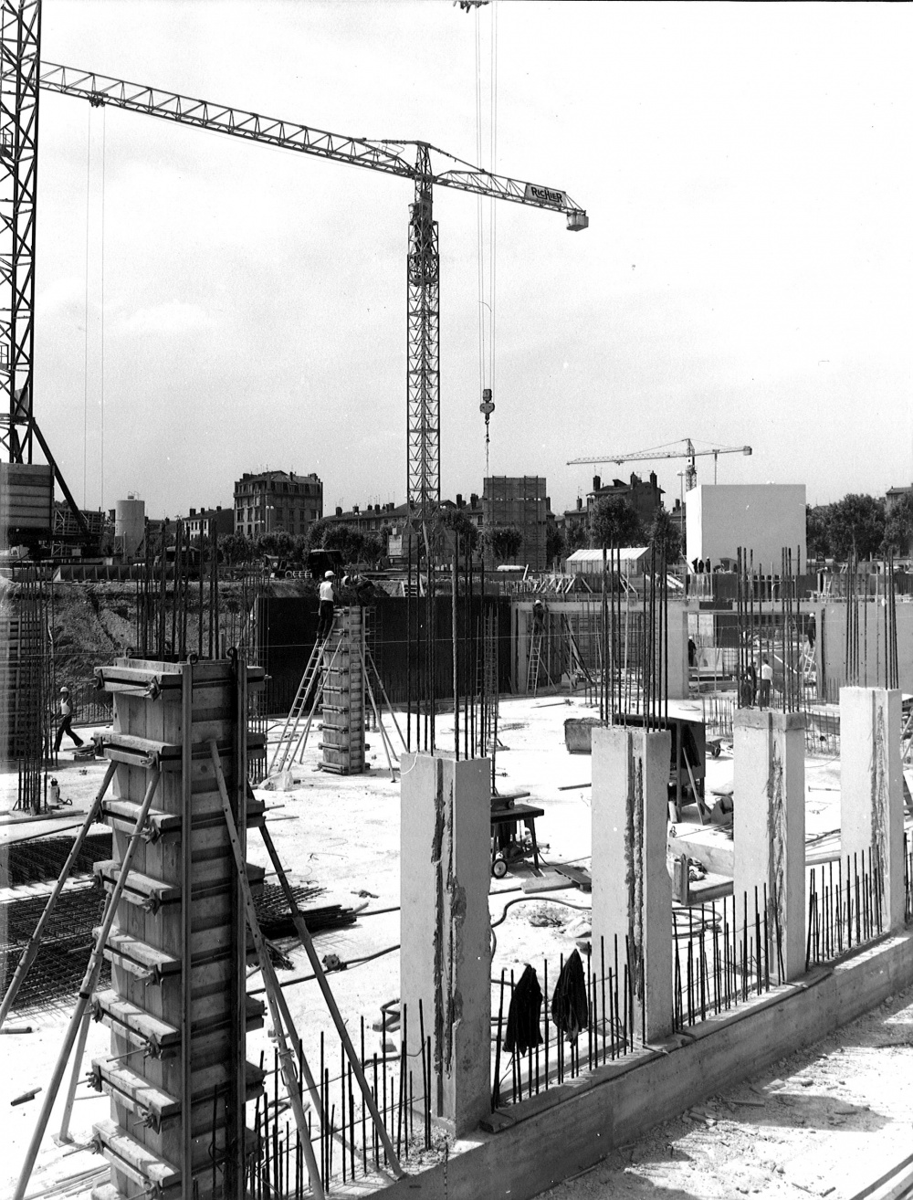 Construction de l’Auditorium de 1972 à 1975