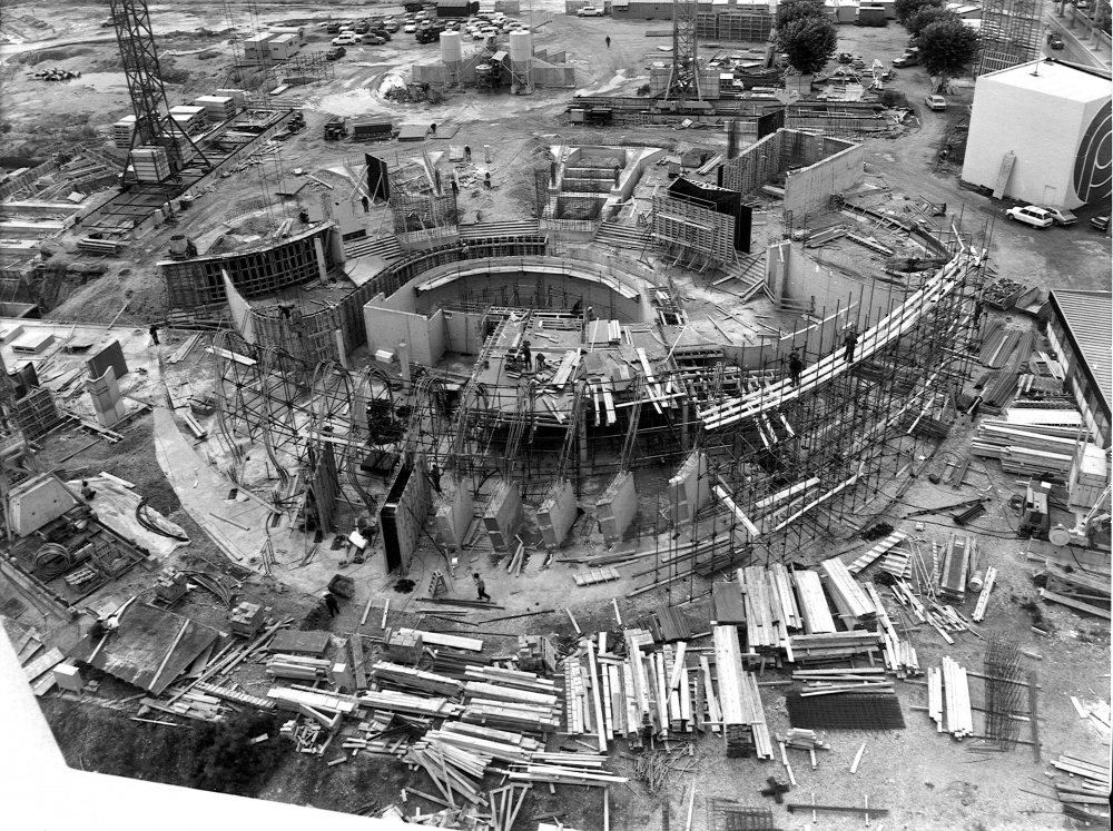 Construction de l’Auditorium de 1972 à 1975