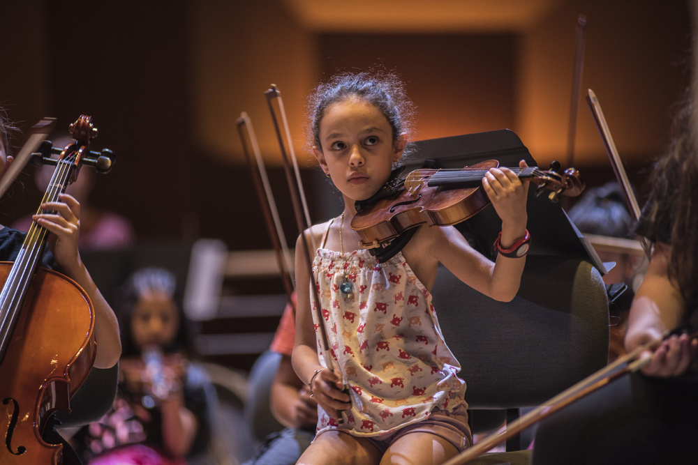 Enfants des orchestres Démos Lyon Métropole