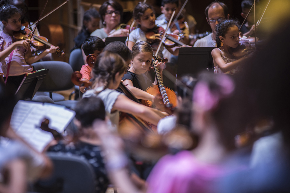 Enfants des orchestres Démos Lyon Métropole