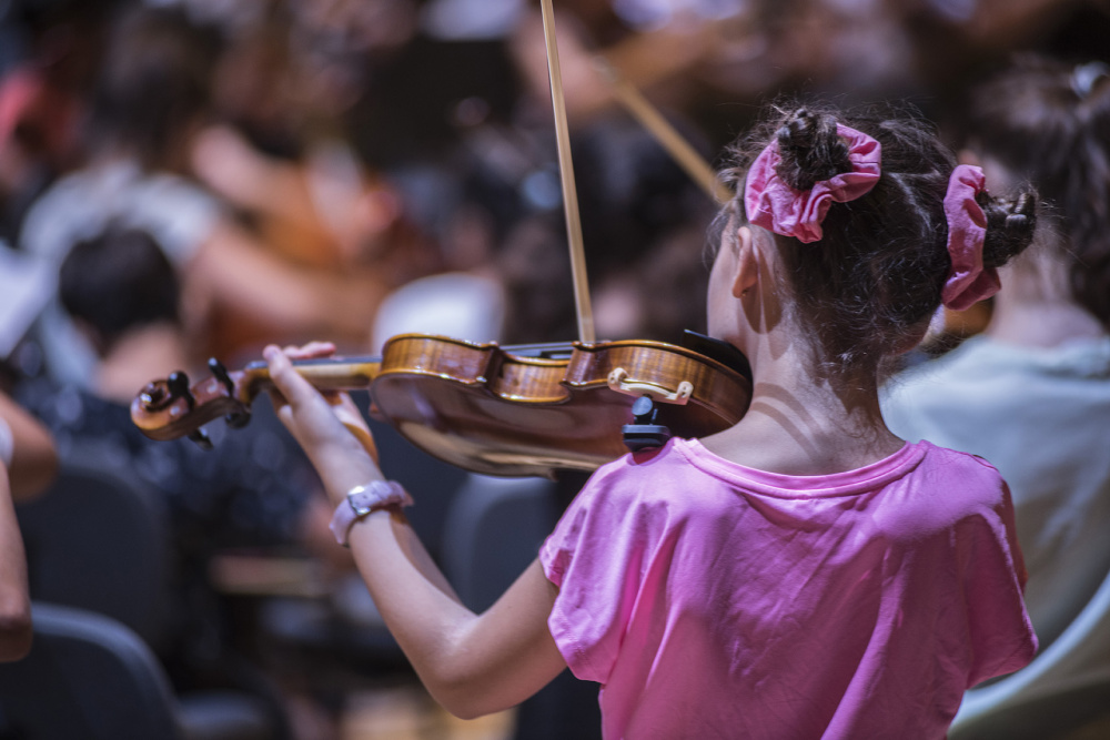 Enfants des orchestres Démos Lyon Métropole