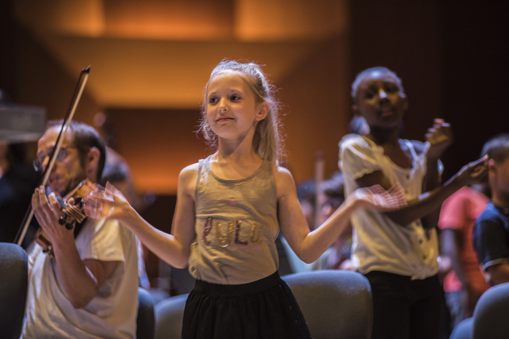 Enfants des orchestres Démos Lyon Métropole