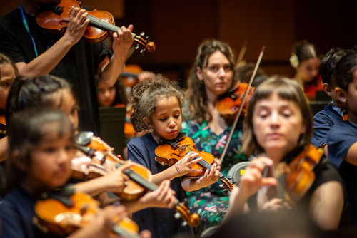 Concert des enfants des Orchestres Lyon Métropole "Réseau Démos"
