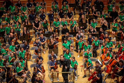 Concert des enfants des Orchestres Lyon Métropole "Réseau Démos"