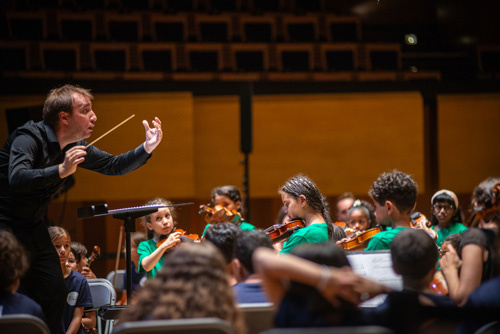 Concert des enfants des Orchestres Lyon Métropole "Réseau Démos"