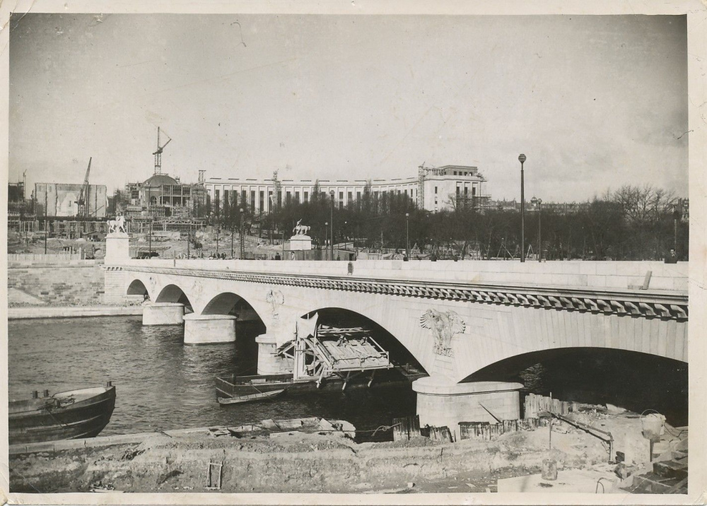 La fin des travaux du palais de Chaillot en 1937