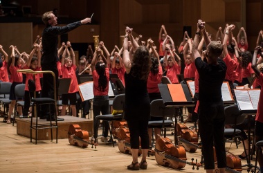 Orchestre Démos Lyon Métropole sur la scène de l'Auditorium