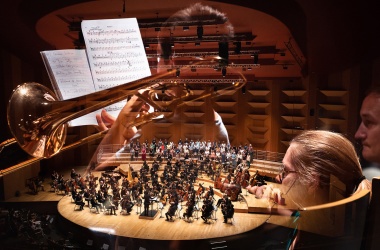 Orchestre national de Lyon sur la scène de l'Auditorium