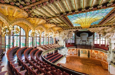 Le Palau de la Música Catalana de Barcelone