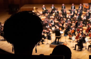 Orchestre national de Lyon sur la scène de l'Auditorium