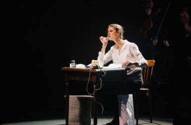 Elodie Fondacci sur scène