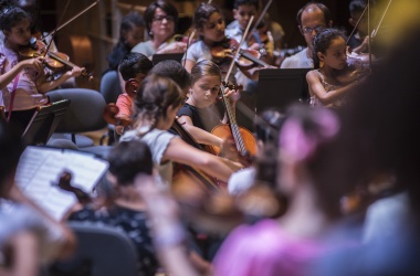 Enfants des orchestres Démos Lyon Métropole