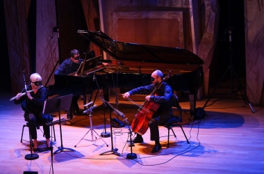 Musiciens de l'Ensemble Intercontemporain en concert