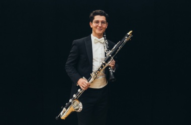 Mathias Landeau, clarinette basse de l’Orchestre national de Lyon