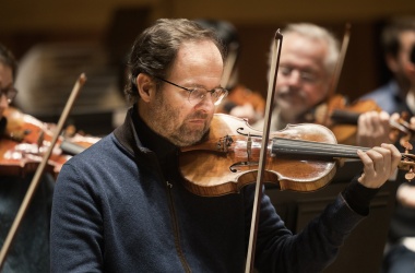 Giovanni Radivo, violon solo supersoliste de L'ONL