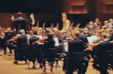Orchestre national de Lyon sur la scène de l'Auditorium